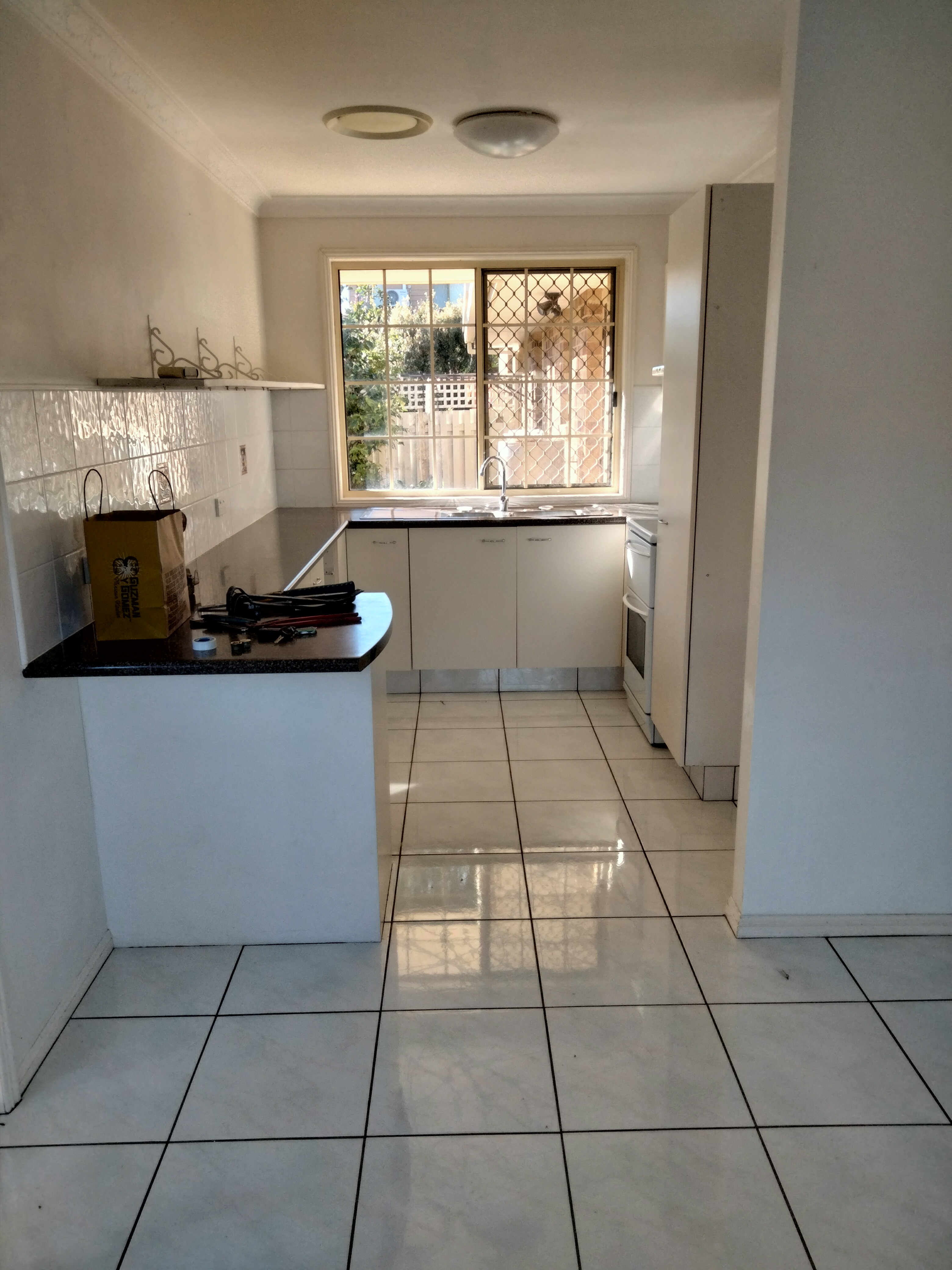 Kitchen before demolition strip out