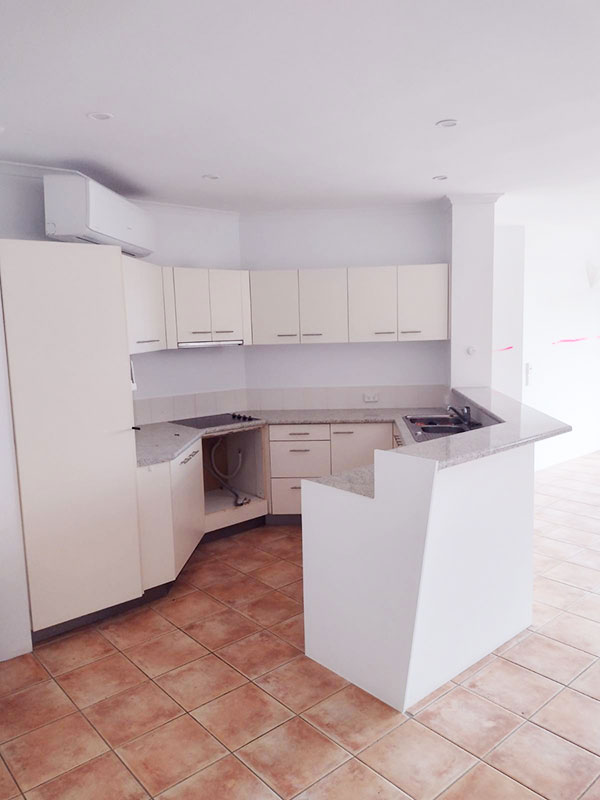 Kitchen before demolition strip out